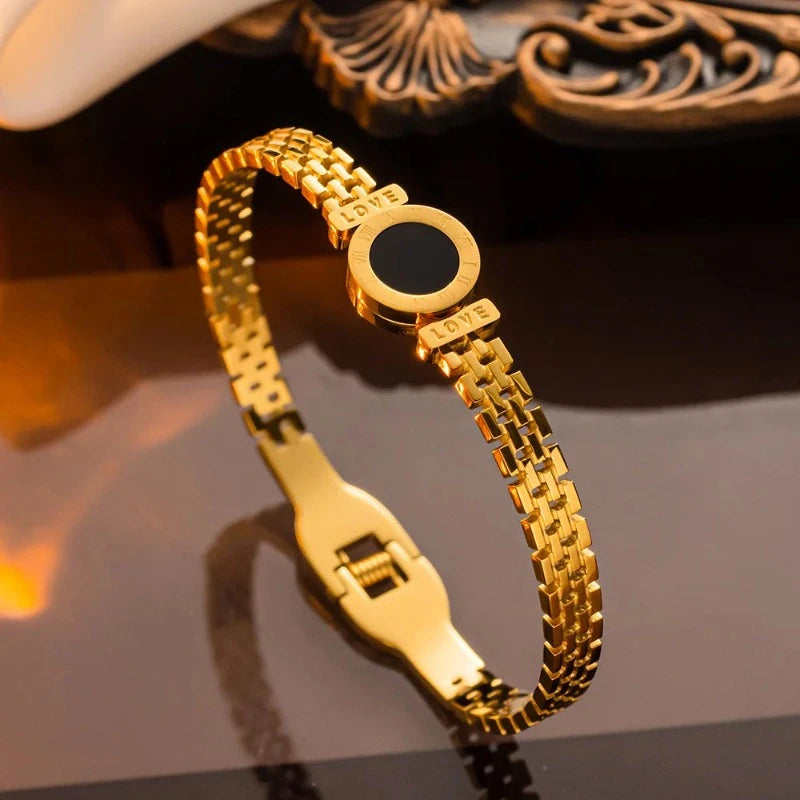 Pulseira estilo Bracelete Luxury em Aço Inox * By Erazo